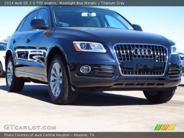 2014 Audi Q5 2.0 TFSI quattro in Moonlight Blue Metallic