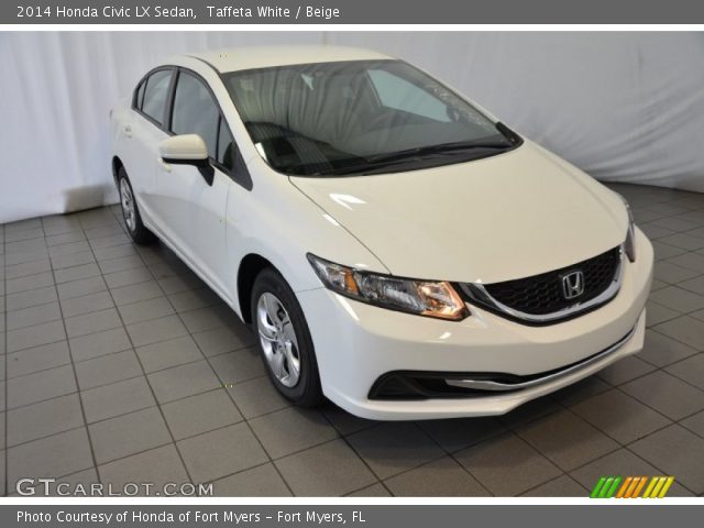 2014 Honda Civic LX Sedan in Taffeta White
