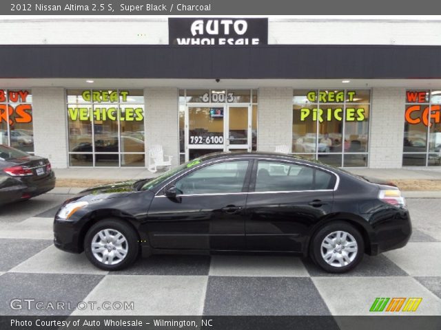 2012 Nissan Altima 2.5 S in Super Black