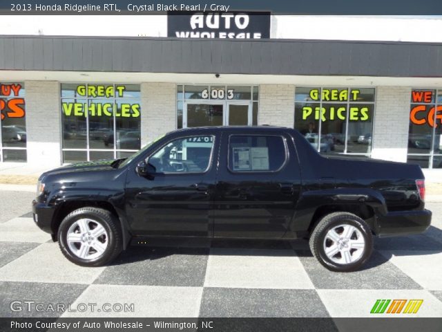 2013 Honda Ridgeline RTL in Crystal Black Pearl