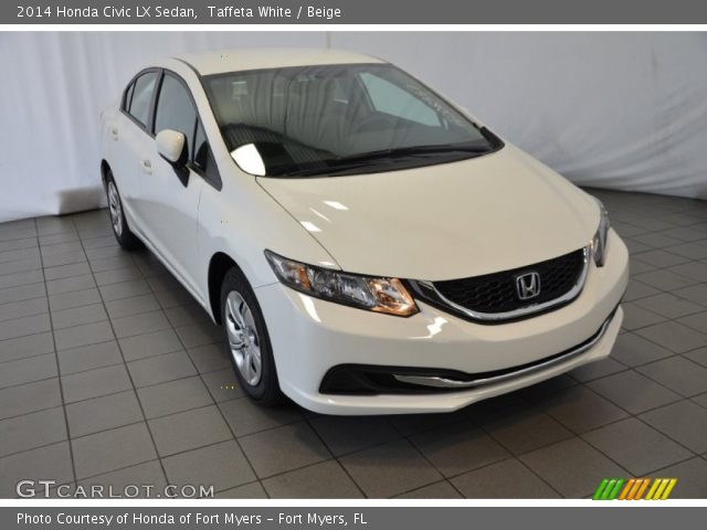 2014 Honda Civic LX Sedan in Taffeta White