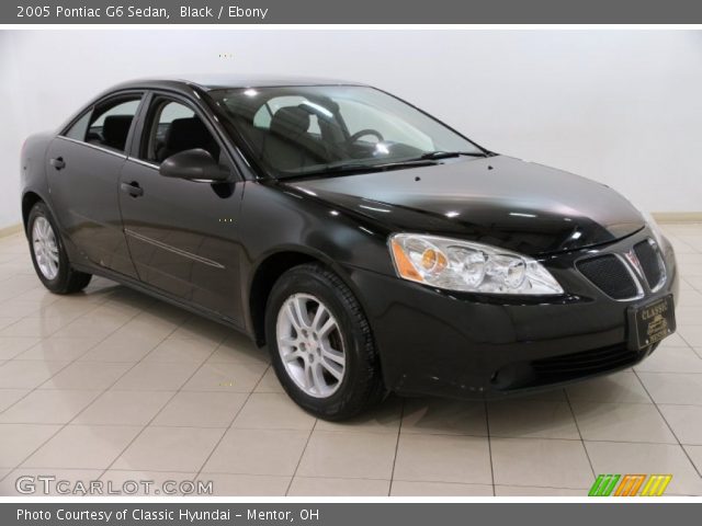 2005 Pontiac G6 Sedan in Black