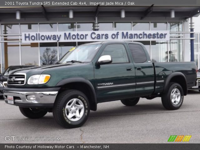 2001 Toyota Tundra SR5 Extended Cab 4x4 in Imperial Jade Mica