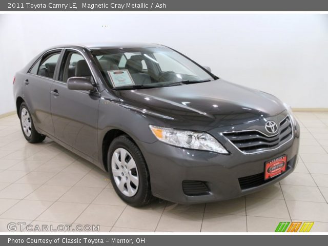 2011 Toyota Camry LE in Magnetic Gray Metallic