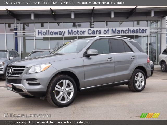 2013 Mercedes-Benz ML 350 BlueTEC 4Matic in Palladium Silver Metallic