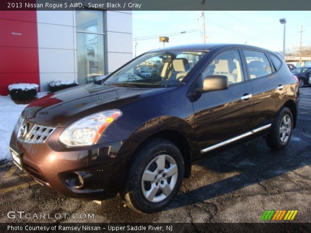 2013 Nissan Rogue S AWD in Super Black