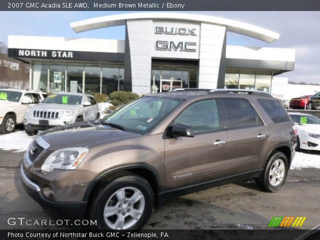 2007 GMC Acadia SLE AWD in Medium Brown Metallic