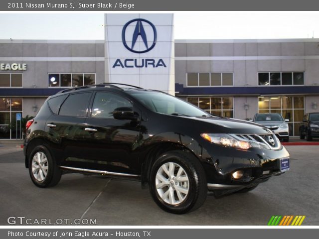 2011 Nissan Murano S in Super Black