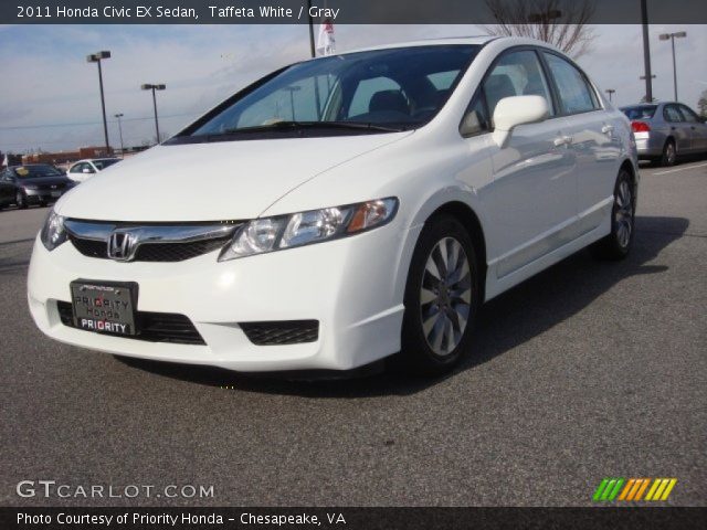 2011 Honda Civic EX Sedan in Taffeta White