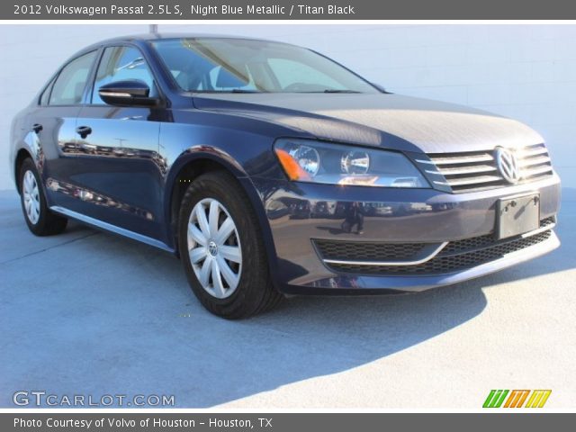 2012 Volkswagen Passat 2.5L S in Night Blue Metallic