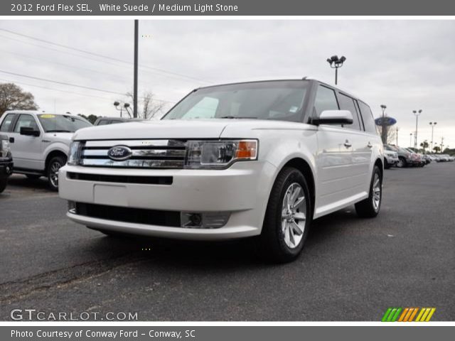 2012 Ford Flex SEL in White Suede