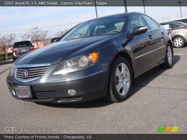 2007 Acura RL 3.5 AWD Sedan in Carbon Gray Pearl