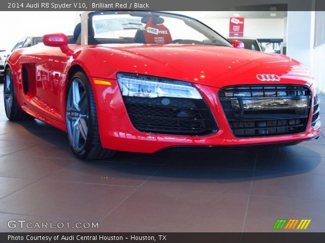 2014 Audi R8 Spyder V10 in Brilliant Red