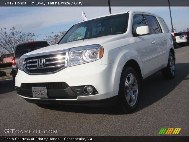 2012 Honda Pilot EX-L in Taffeta White