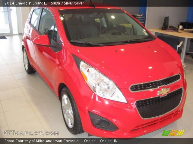 2014 Chevrolet Spark LS in Salsa