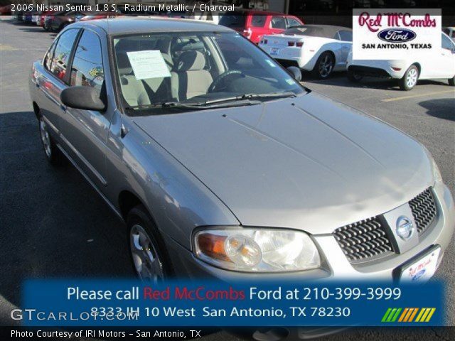 2006 Nissan Sentra 1.8 S in Radium Metallic