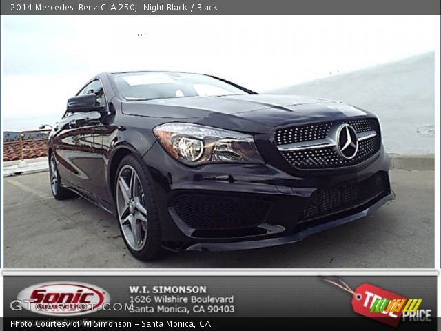 2014 Mercedes-Benz CLA 250 in Night Black