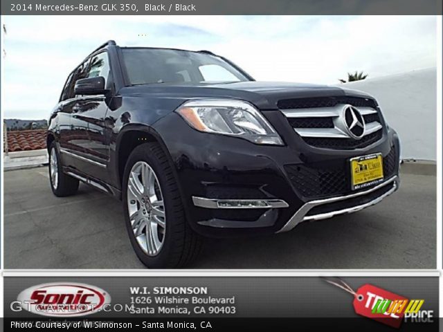 2014 Mercedes-Benz GLK 350 in Black