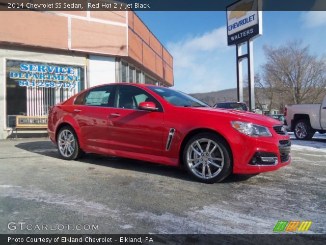 2014 Chevrolet SS Sedan in Red Hot 2