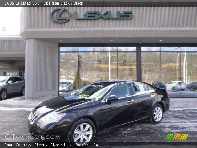 2009 Lexus ES 350 in Obsidian Black
