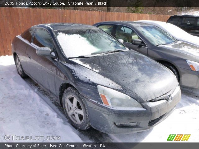 2005 Honda Accord EX-L Coupe in Graphite Pearl