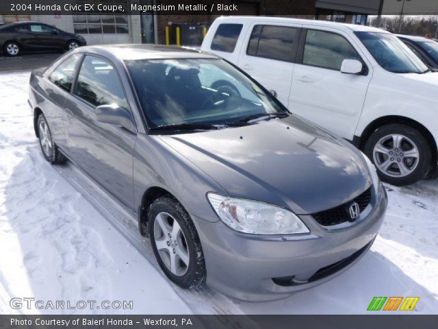 2004 Honda Civic EX Coupe in Magnesium Metallic
