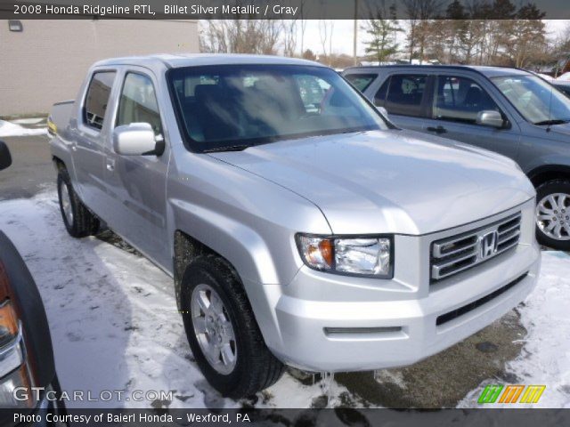 2008 Honda Ridgeline RTL in Billet Silver Metallic