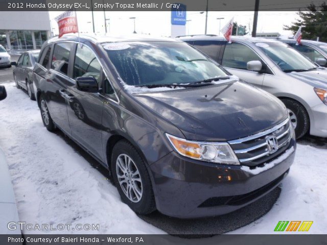 2012 Honda Odyssey EX-L in Smoky Topaz Metallic