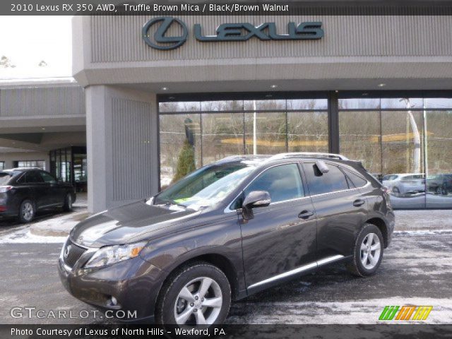 2010 Lexus RX 350 AWD in Truffle Brown Mica