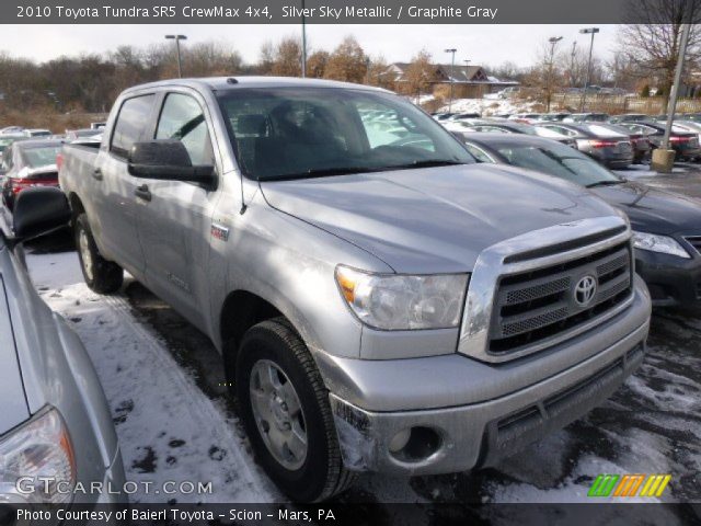 2010 Toyota Tundra SR5 CrewMax 4x4 in Silver Sky Metallic