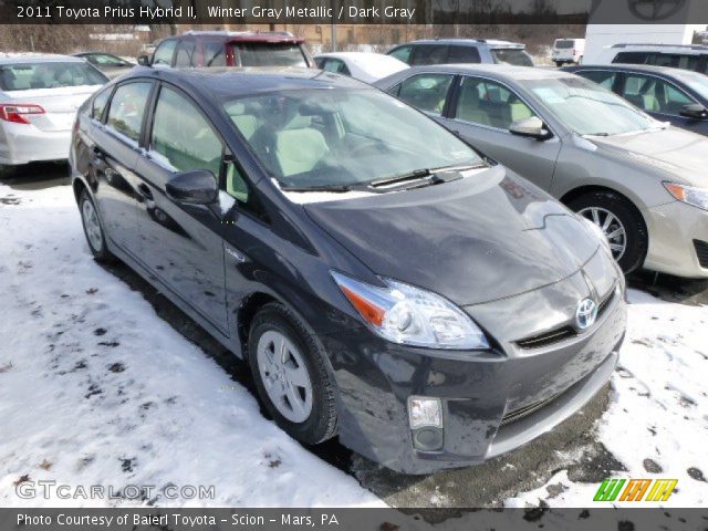2011 Toyota Prius Hybrid II in Winter Gray Metallic
