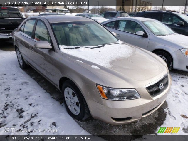 2007 Hyundai Sonata GLS in Golden Beige