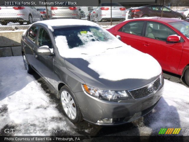 2011 Kia Forte SX in Titanium Silver