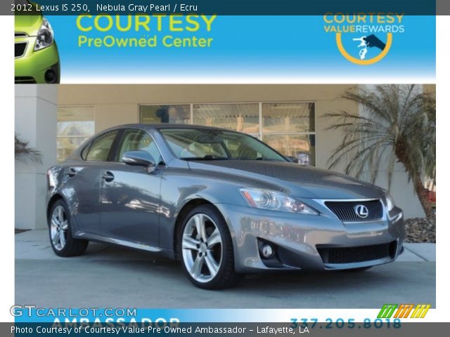 2012 Lexus IS 250 in Nebula Gray Pearl