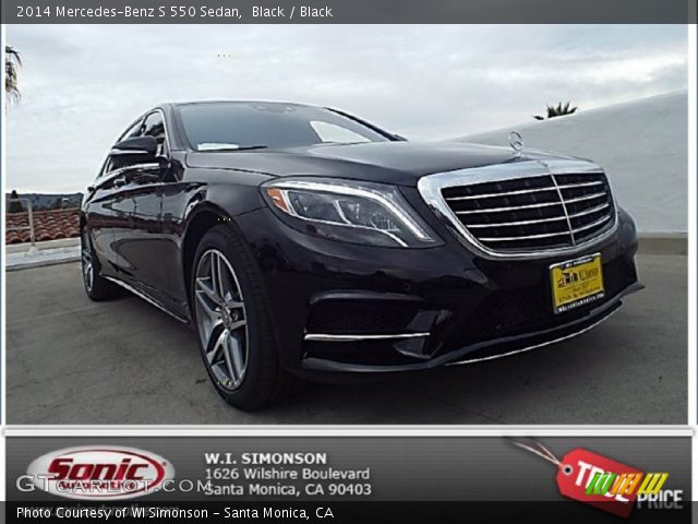 2014 Mercedes-Benz S 550 Sedan in Black