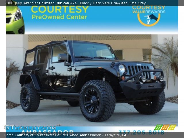 2008 Jeep Wrangler Unlimited Rubicon 4x4 in Black