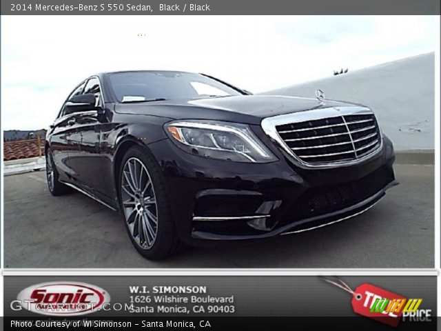 2014 Mercedes-Benz S 550 Sedan in Black