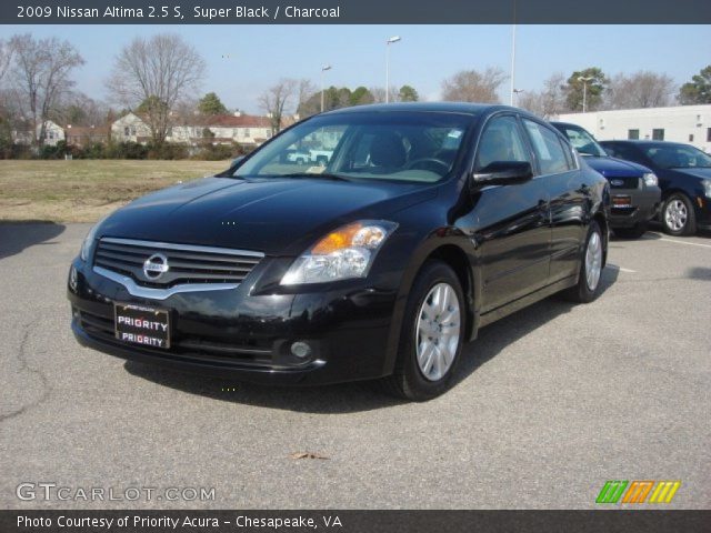 2009 Nissan Altima 2.5 S in Super Black