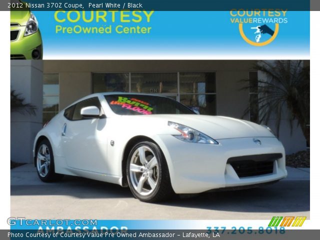 2012 Nissan 370Z Coupe in Pearl White