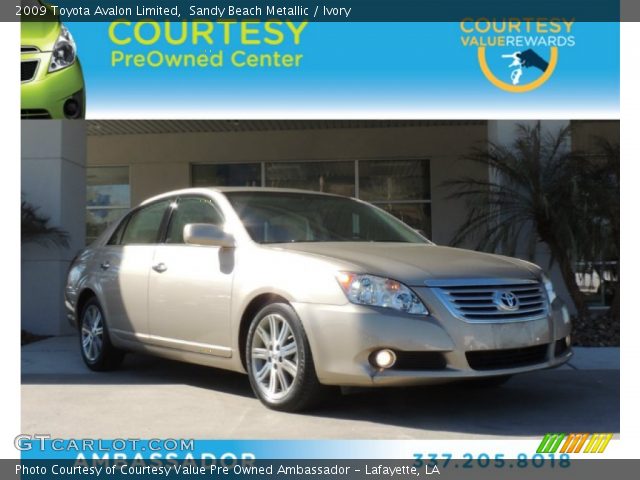 2009 Toyota Avalon Limited in Sandy Beach Metallic
