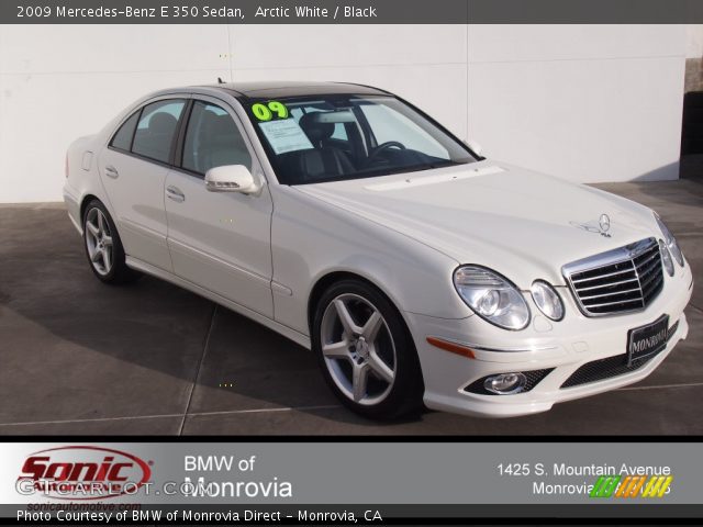 2009 Mercedes-Benz E 350 Sedan in Arctic White