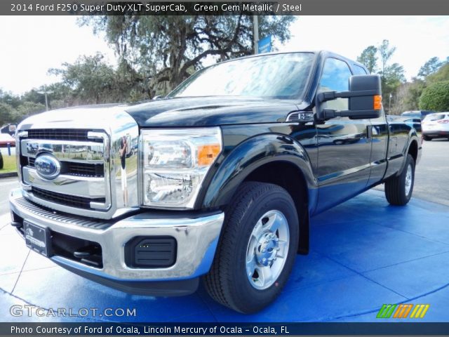 2014 Ford F250 Super Duty XLT SuperCab in Green Gem Metallic