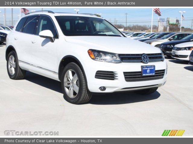 2014 Volkswagen Touareg TDI Lux 4Motion in Pure White