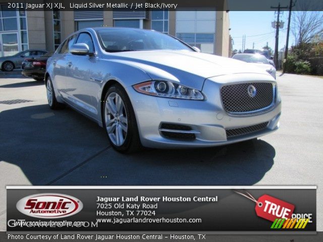 2011 Jaguar XJ XJL in Liquid Silver Metallic