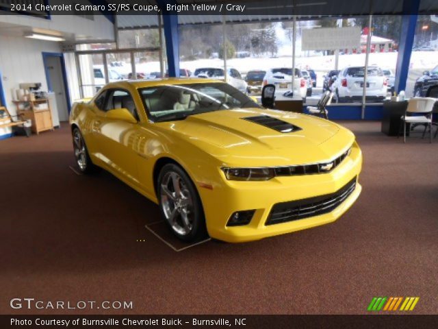 2014 Chevrolet Camaro SS/RS Coupe in Bright Yellow