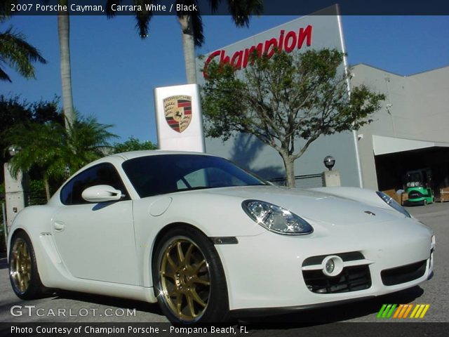 2007 Porsche Cayman  in Carrara White