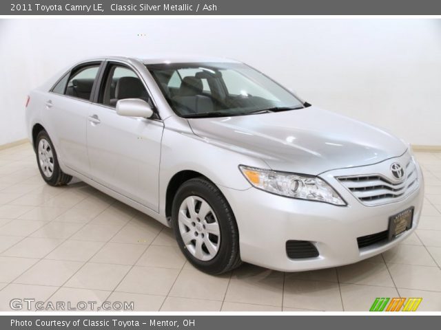 2011 Toyota Camry LE in Classic Silver Metallic