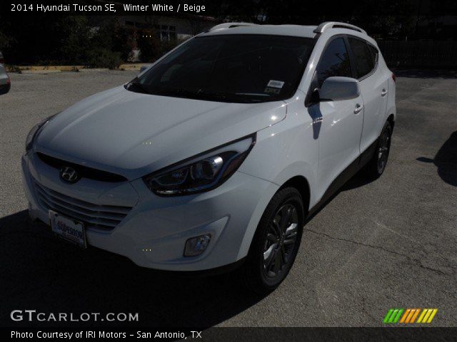 2014 Hyundai Tucson SE in Winter White