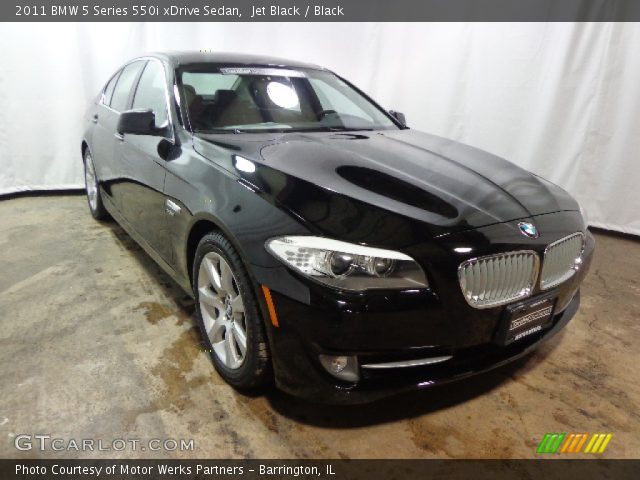 2011 BMW 5 Series 550i xDrive Sedan in Jet Black