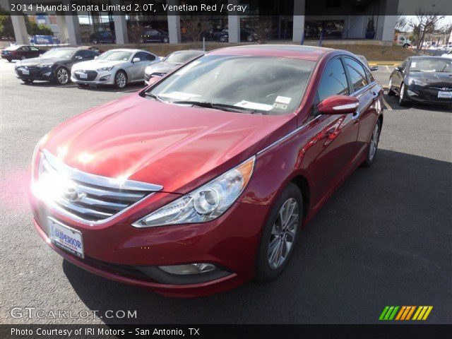 2014 Hyundai Sonata Limited 2.0T in Venetian Red